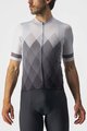 CASTELLI Cyklistický krátky dres a krátke nohavice - A TUTTA - antracitová/čierna/šedá/biela