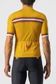 CASTELLI Cyklistický dres s krátkym rukávom - GRIMPEUR - žltá