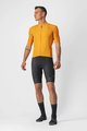 CASTELLI Cyklistický dres s krátkym rukávom - ENDURANCE ELITE - oranžová