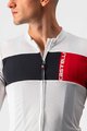 CASTELLI Cyklistický dres s krátkym rukávom - PROLOGO VII - čierna/šedá/béžová