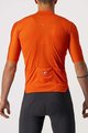 CASTELLI Cyklistický dres s krátkym rukávom - PROLOGO VII - ivory/čierna/oranžová