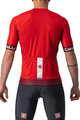 CASTELLI Cyklistický krátky dres a krátke nohavice - ENTRATA VI - červená/čierna