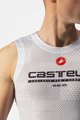 CASTELLI Cyklistické tričko bez rukávov - PRO MESH BL - šedá