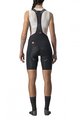 CASTELLI Cyklistické nohavice krátke s trakmi - FREE AERO RC LADY - čierna