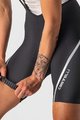 CASTELLI Cyklistické nohavice krátke s trakmi - VELOCISSIMA 3 LADY - čierna