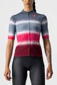 CASTELLI Cyklistický krátky dres a krátke nohavice - DOLCE LADY - čierna/červená/modrá