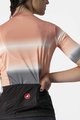 CASTELLI Cyklistický dres s krátkym rukávom - DOLCE LADY - šedá/čierna/ružová