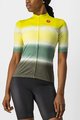 CASTELLI Cyklistický krátky dres a krátke nohavice - DOLCE LADY - zelená/čierna/žltá