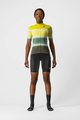 CASTELLI Cyklistický dres s krátkym rukávom - DOLCE LADY - zelená/žltá