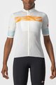 CASTELLI Cyklistický dres s krátkym rukávom - FENICE LADY - ivory/oranžová
