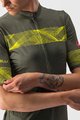 CASTELLI Cyklistický dres s krátkym rukávom - FENICE LADY - žltá/zelená