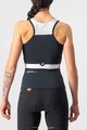 CASTELLI Cyklistický dres bez rukávov - SOLARIS LADY - čierna/biela