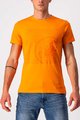 CASTELLI Cyklistické tričko s krátkym rukávom - SCORPION TEE - oranžová