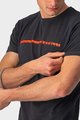 CASTELLI Cyklistické tričko s krátkym rukávom - VENTAGLIO TEE - čierna