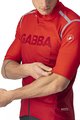 CASTELLI Cyklistický dres s krátkym rukávom - GABBA ROS SPECIAL  - červená