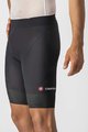 CASTELLI Cyklistické nohavice krátke bez trakov - ENDURANCE 3 - čierna