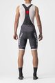 CASTELLI Cyklistické nohavice krátke s trakmi - COMPETIZION KIT - šedá
