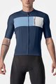 CASTELLI Cyklistický dres s krátkym rukávom - PROLOGO VII - modrá/svetlo modrá