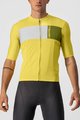 CASTELLI Cyklistický dres s krátkym rukávom - PROLOGO VII - žltá/ivory