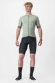 CASTELLI Cyklistický dres s krátkym rukávom - ENTRATA VI - zelená