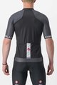 CASTELLI Cyklistický dres s krátkym rukávom - ENTRATA VI - šedá/antracitová