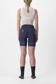 CASTELLI Cyklistické nohavice krátke bez trakov - VELOCISSIMA 3 LADY - modrá