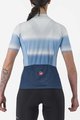 CASTELLI Cyklistický dres s krátkym rukávom - DOLCE LADY - modrá/svetlo modrá