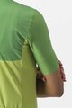 CASTELLI Cyklistický dres s krátkym rukávom - VELOCISSIMA LADY - zelená/žltá