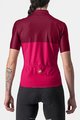 CASTELLI Cyklistický dres s krátkym rukávom - VELOCISSIMA LADY - červená/ružová