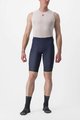 CASTELLI Cyklistické nohavice krátke bez trakov - ENTRATA 2 - modrá