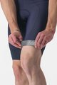 CASTELLI Cyklistické nohavice krátke bez trakov - ENTRATA 2 - modrá