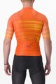 CASTELLI Cyklistický dres s krátkym rukávom - CLIMBER'S 3.0 - oranžová