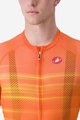 CASTELLI Cyklistický dres s krátkym rukávom - CLIMBER'S 3.0 - oranžová