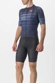 CASTELLI Cyklistický dres s krátkym rukávom - CLIMBER'S 3.0 - modrá