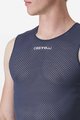 CASTELLI Cyklistické tričko bez rukávov - PRO MESH 2.0 - modrá