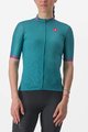 CASTELLI Cyklistický dres s krátkym rukávom - PEZZI LADY - zelená