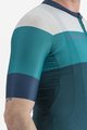 CASTELLI Cyklistický dres s krátkym rukávom - SEZIONE - zelená