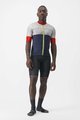 CASTELLI Cyklistický dres s krátkym rukávom - SEZIONE - ivory/modrá/červená