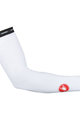 CASTELLI Cyklistické návleky na ruky - UPF 50+ LIGHT - biela