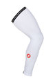 CASTELLI Cyklistické návleky na nohy - UPF 50+ LIGHT - biela