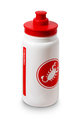 CASTELLI Cyklistická fľaša na vodu - SUMMER 550 ML - červená/biela