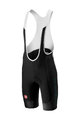 CASTELLI Cyklistické nohavice krátke s trakmi - EVOLUZIONE 2.0 - modrá/čierna