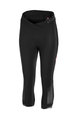 CASTELLI Cyklistické nohavice 3/4 bez trakov - VISTA LADY - čierna