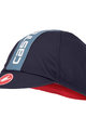 CASTELLI Cyklistická čiapka - RETRO 3 - modrá