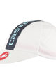 CASTELLI Cyklistická čiapka - RETRO 3 - šedá/biela