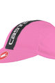 CASTELLI Cyklistická čiapka - RETRO 3 - ružová/čierna