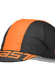 CASTELLI Cyklistická čiapka - A BLOC - oranžová/čierna