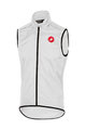 CASTELLI Cyklistická vesta - SQUADRA - biela