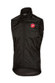 CASTELLI Cyklistická vesta - SQUADRA - čierna
