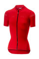 CASTELLI Cyklistický dres s krátkym rukávom - PROMESSA 2.0 LADY - červená